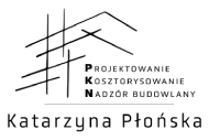 Logo - Projektowanie, Kosztorysowanie,  Nadzór budowlany  Katarzyna Płońska